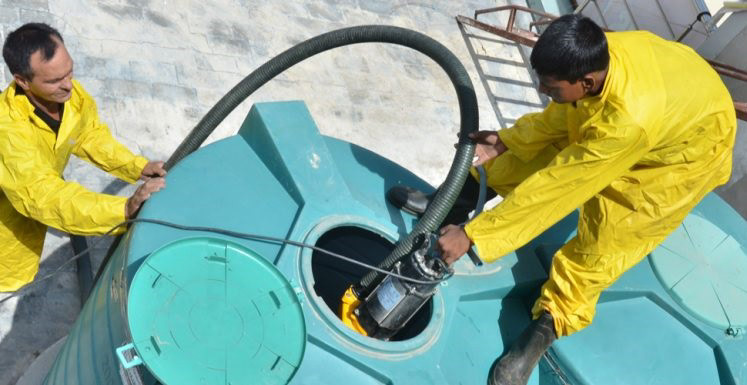 شركة تنظيف خزانات بجدة