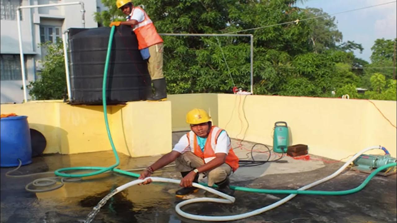 عزل خزان مياه ضد التسرب بجدة